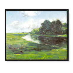 William Merritt Chase Krajobraz Long Island po deszczu 50×40