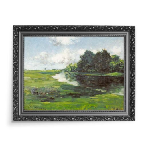 William Merritt Chase Krajobraz Long Island po deszczu 70x50 wydruk na płótnie CANVAS
