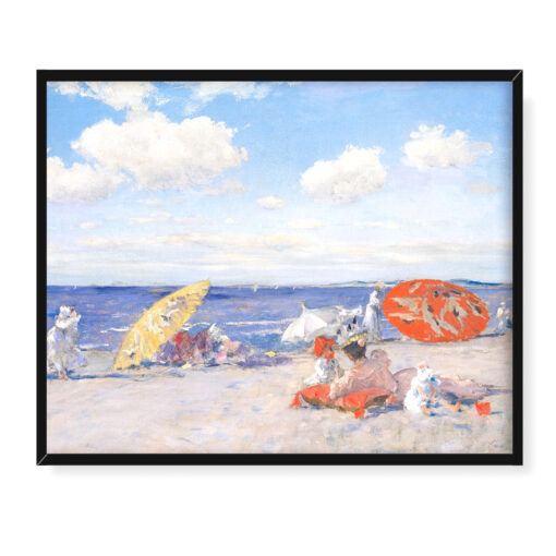 William Merritt Chase Nad morzem 50x40