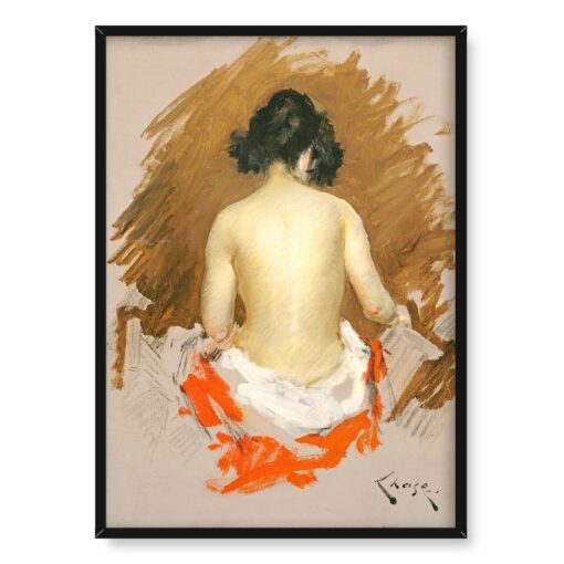 William Merritt Chase Nagość 50x70