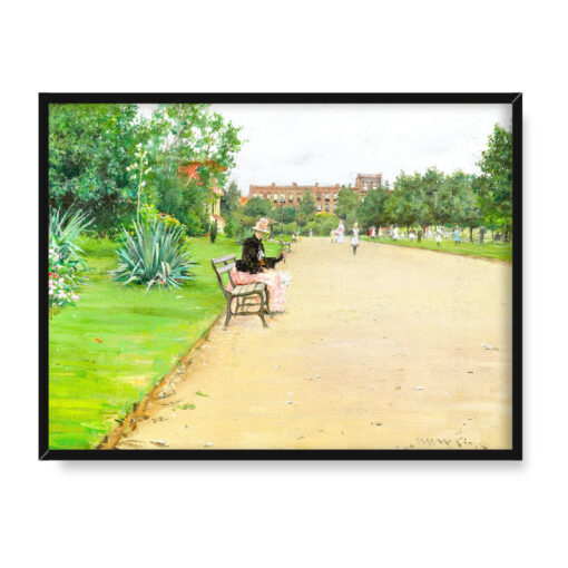 William Merritt Chase Park miejski 40x30 w RAMIE