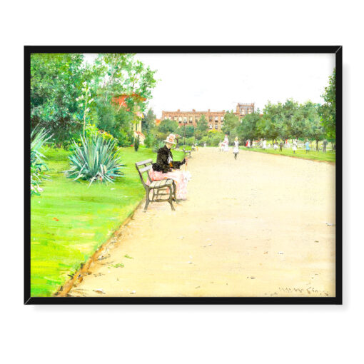 William Merritt Chase Park miejski 50x40 w RAMIE