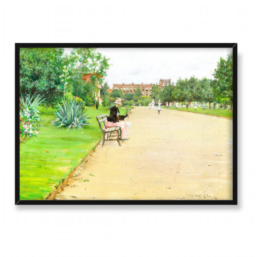 William Merritt Chase Park miejski 70x50