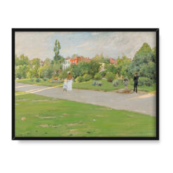 William Merritt Chase Park w Brooklynie 40x30 w RAMIE