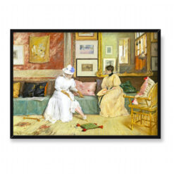 William Merritt Chase Pogawędka 70×50