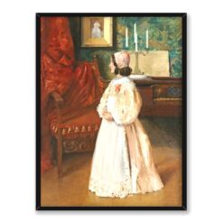 William Merritt Chase Portret mojej córki Alice 30x40