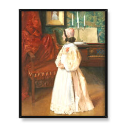 William Merritt Chase Portret mojej córki Alice 40×50