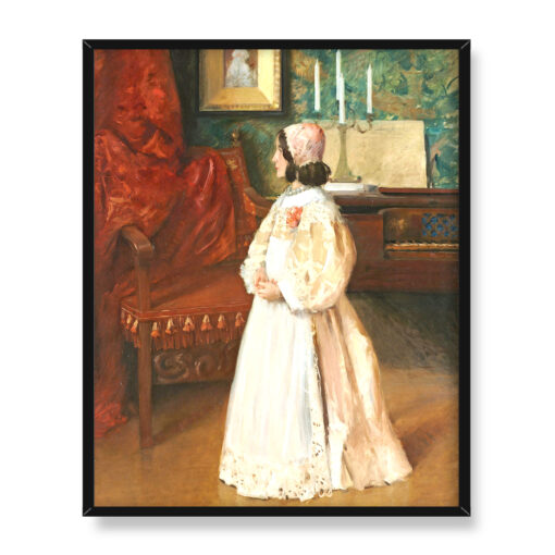 William Merritt Chase Portret mojej córki Alice 40x50 w RAMIE