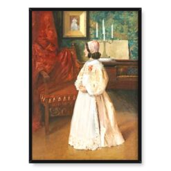 William Merritt Chase Portret mojej córki Alice 50×70