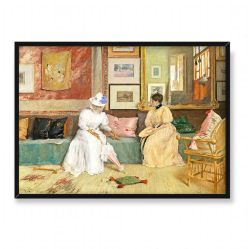 William Merritt Chase Przyjazne połączenie 70x50