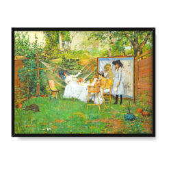 William Merritt Chase Śniadanie na świeżym powietrzu 40x30
