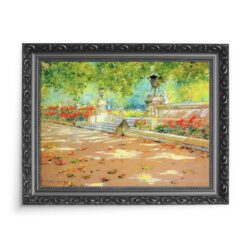 William Merritt Chase Taras Prospect Park 70×50 wydruk na płótnie CANVAS