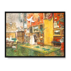 William Merritt Chase Tenth Street Studio 40x30