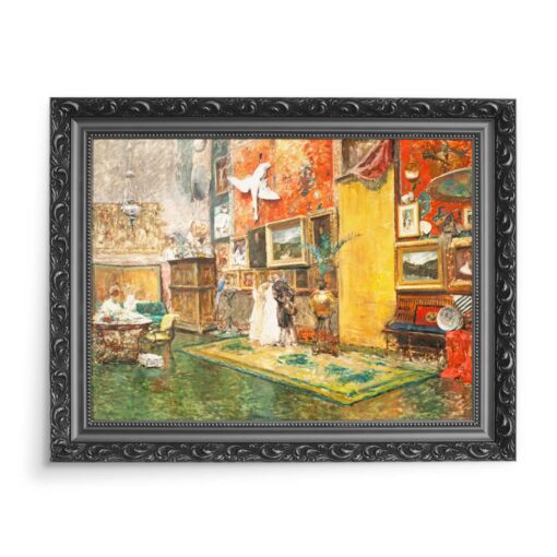 William Merritt Chase Tenth Street Studio 70x50 wydruk na płótnie CANVAS