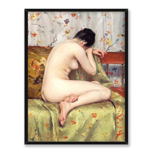 William Merritt Chase Współczesna Magdalena 30x40 w RAMIE