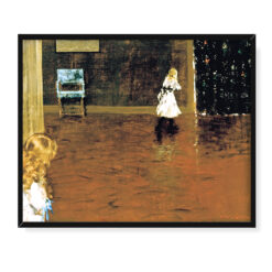 William Merritt Chase Zabawa w chowanego 50×40