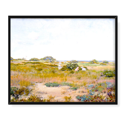 William Merritt Chase Zbieranie dzikich kwiatów 50x40 w RAMIE
