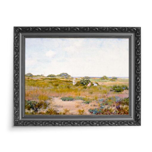 William Merritt Chase Zbieranie dzikich kwiatów 70x50 wydruk na płótnie CANVAS