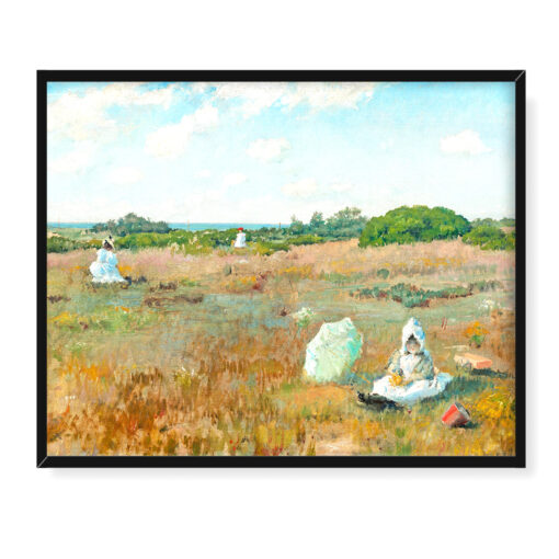 William Merritt Chase Zbieranie jesiennych kwiatów 50x40