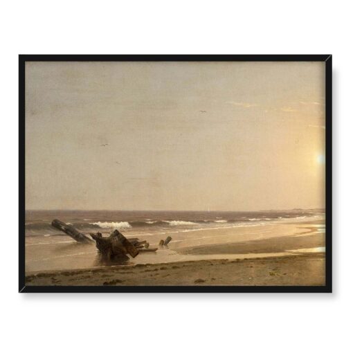 William Trost Richards Krajobraz morski 40x30 w RAMIE
