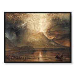 William Turner Erupcja Wezuwiusza 40x30 w RAMIE
