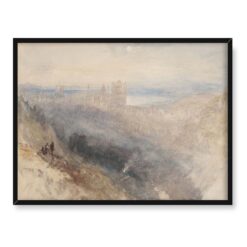 William Turner Księżyc nad Lozanną 40x30 w RAMIE