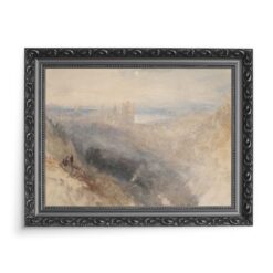 William Turner Księżyc nad Lozanną 70×50 wydruk na płótnie CANVAS