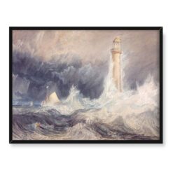 William Turner Latarnia Bell Rock 40x30 w RAMIE