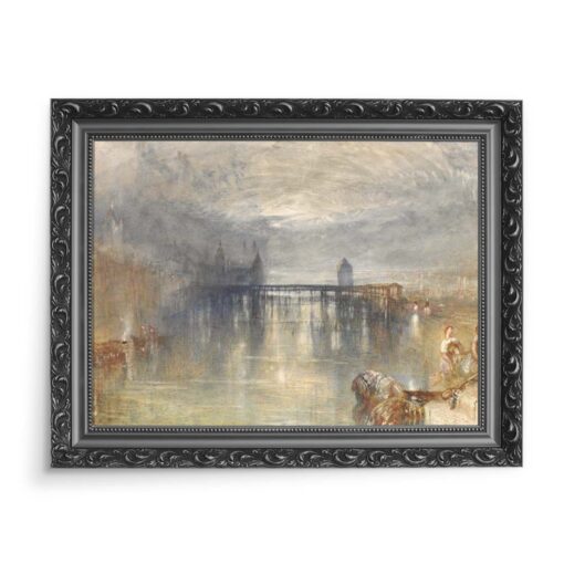 William Turner Lucerna w świetle księżyca 70x50 wydruk na płótnie CANVAS