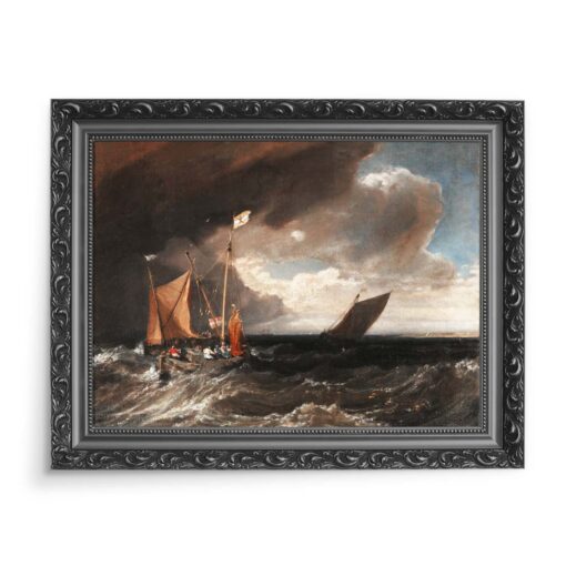 William Turner Szkwał 70x50 wydruk na płótnie CANVAS