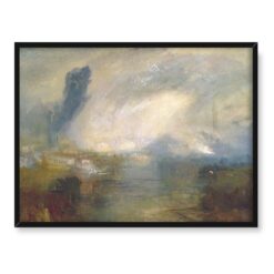 William Turner Tamiza powyżej mostu Waterloo Londyn 40x30
