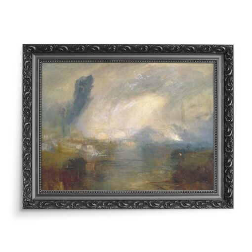 William Turner Tamiza powyżej mostu Waterloo Londyn 70x50 wydruk na płótnie CANVAS