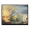 William Turner The Burning of the Houses of Lords and Commons 40×30
