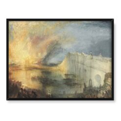 William Turner The Burning of the Houses of Lords and Commons 40x30