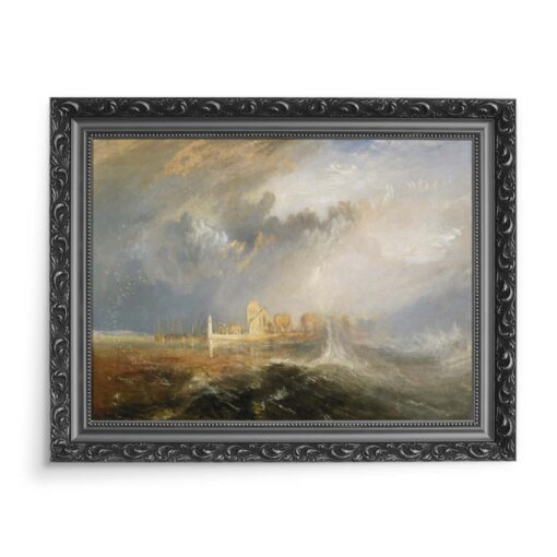 William Turner Ujście Sekwany 70x50 wydruk na płótnie CANVAS