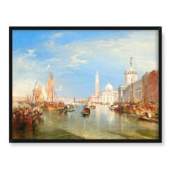 William Turner Wenecja Dogana i San Giorgio Maggiore 40x30
