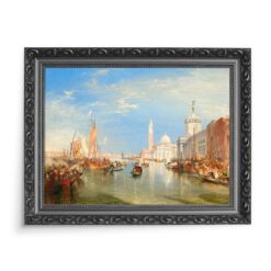 William Turner Wenecja Dogana i San Giorgio Maggiore 70×50 wydruk na płótnie CANVAS