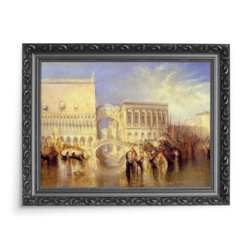 William Turner Wenecja Most westchnień 70x50 wydruk na płótnie CANVAS