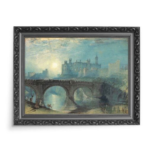William Turner Zamek Alnwick 70x50 wydruk na płótnie CANVAS