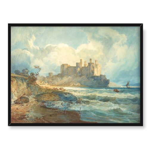 William Turner Zamek Conway Północna Walia 40x30