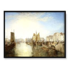 William Turner Zatoka Dieppe 40x30