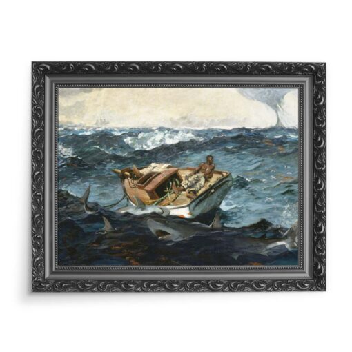 Winslow Homer Golfsztrom 70x50 wydruk na płótnie CANVAS