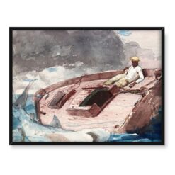 Winslow Homer Golfsztrom Rekin 40x30