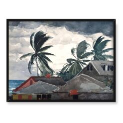 Winslow Homer Huragan na Bahamach 40x30