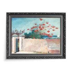 Winslow Homer Mur Nassau Bahamy 70×50 wydruk na płótnie CANVAS