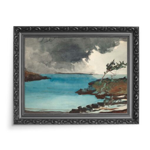 Winslow Homer Nadciąga burza 70x50 wydruk na płótnie CANVAS