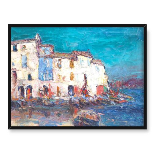 Włodzimierz Terlikowski Les Martigues 40x30 w RAMIE