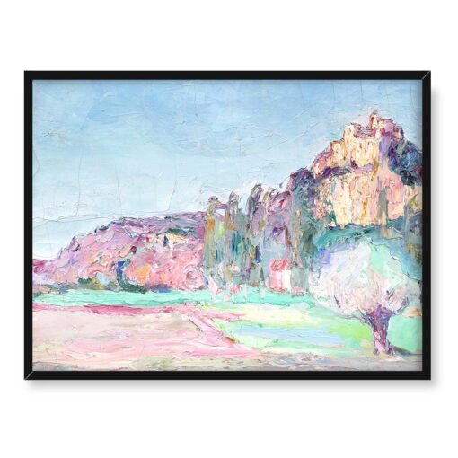 Włodzimierz Terlikowski Pejzaż z południa Francji 40x30