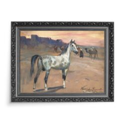 Wojciech Kossak Scena arabska 70×50 wydruk na płótnie CANVAS