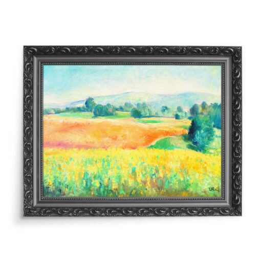 Wojciech Weiss Pejzaż z Kalwarii 2 70x50 wydruk na płótnie CANVAS